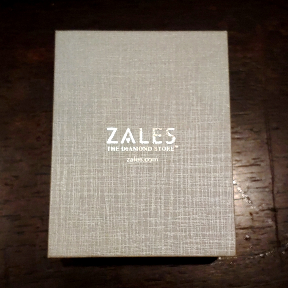 Zales 3"x4" Necklace Gift Box